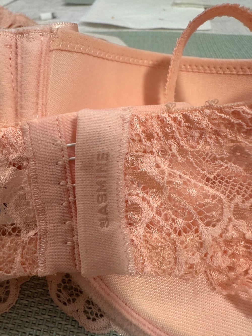 Jasmine bra 75 B (34 B) Color: peach (a delicate peach shade). - Picture 7 of 13